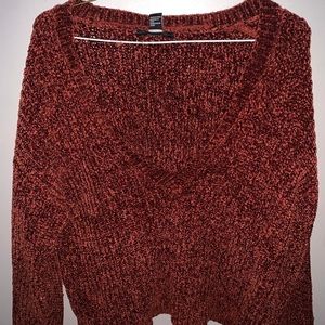 Forever 21 Burt orange sweater
